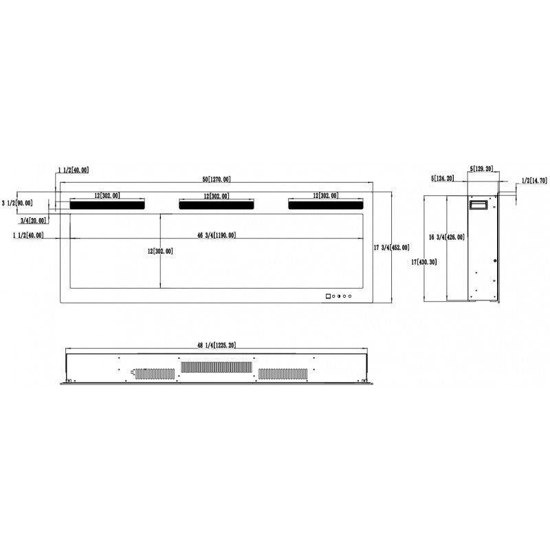Aflamo Majestic Pro 127, Maßgrafik