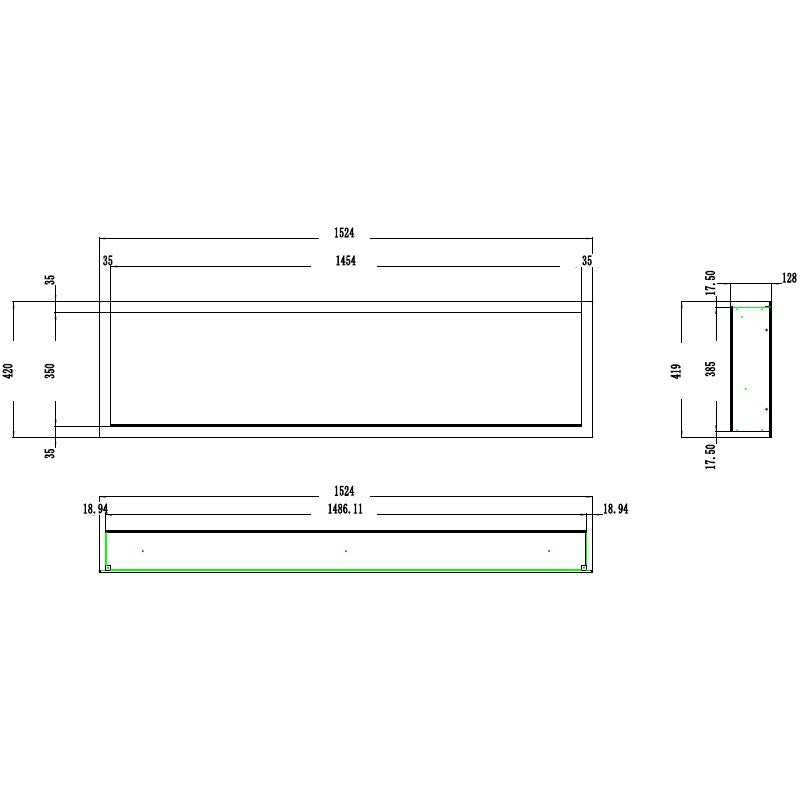 Aflamo Pride S 152, Maßgrafik