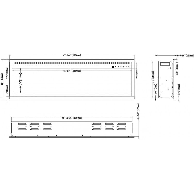 Aflamo Royal Pro 120, Maßgrafik